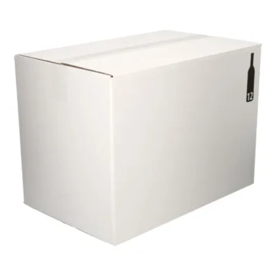 Afbeelding voor Verzenddoos voor 12 flessen (incl. pulpinterieur)