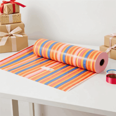 Afbeelding voor Gekleurd cadeaupapier (250m x 50cm)