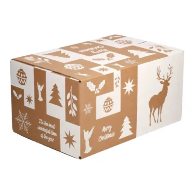 Afbeelding voor Kerstdoos A Wonderful White 33 x 22 x 16,5 cm
