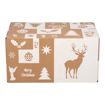 Afbeelding voor Kerstdoos A Wonderful White 33 x 22 x 16,5 cm