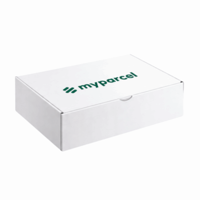 Afbeelding voor Shipping Box 3 – Printed Packaging – White Cardboard