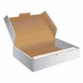 Shipping Box 4 – Printed Packaging – White Cardboard