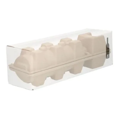 Afbeelding voor Verzenddoos voor 1 wijnfles (incl. pulpinterieur)
