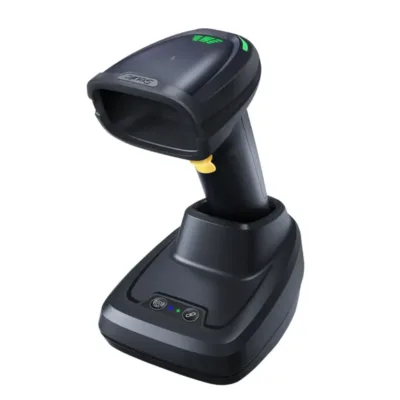 Productafbeelding van de draadloze Seuic HS220C scanner in het basisstation